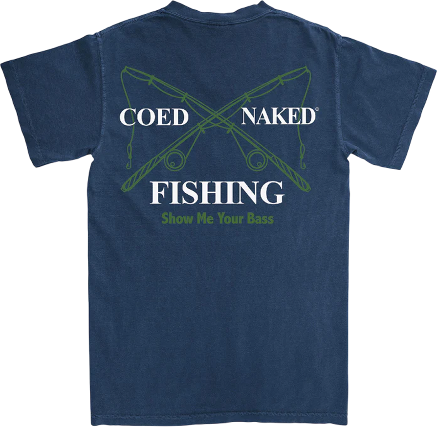 Fishing Coed Naked T-Shirt