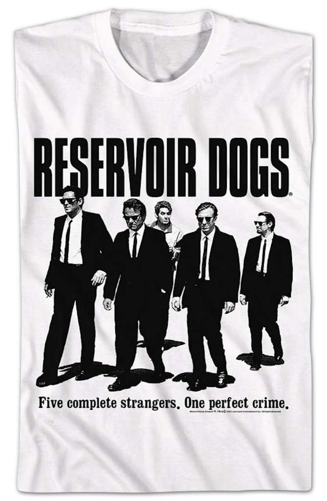 Five Complete Strangers Reservoir Dogs T-Shirt - Main Image