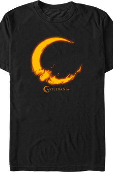 Flaming Logo Castlevania T-Shirt