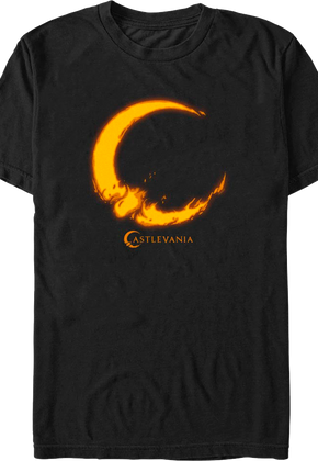 Flaming Logo Castlevania T-Shirt