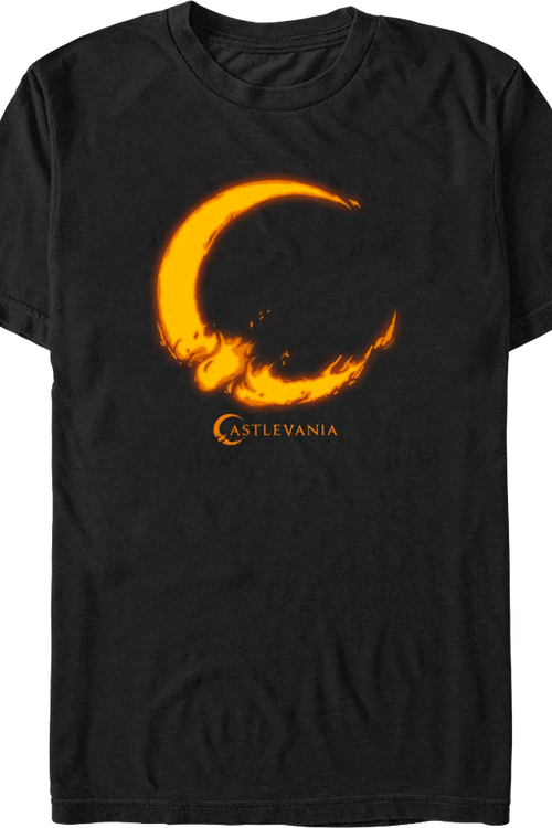 Flaming Logo Castlevania T-Shirtmain product image
