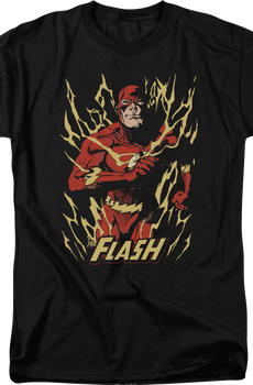 Flash Flare DC Comics T-Shirt