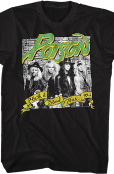 Flesh and Blood Tour Poison T-Shirt