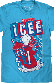 Floral Polar Bear ICEE T-Shirt