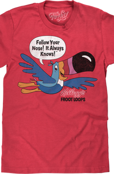 Toucan Sam Follow Your Nose Froot Loops T-Shirt