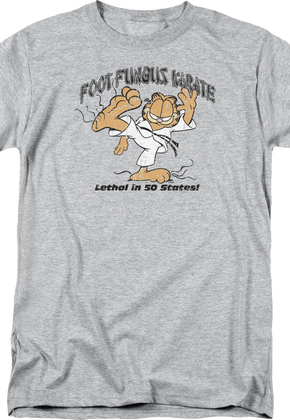 Foot Fungus Karate Garfield T-Shirt