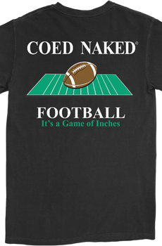 Football Coed Naked T-Shirt