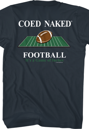 Football Coed Naked T-Shirt