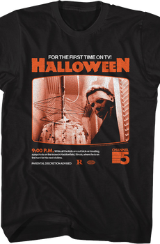 For The First Time On TV Halloween T-Shirt