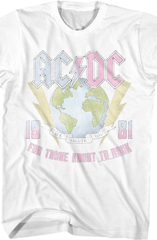 For Those About To Rock 1981 ACDC T-Shirt