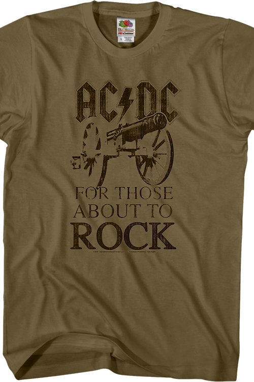 For Those About To Rock ACDC Shirtmain product image