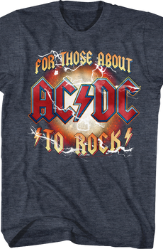 For Those About To Rock ACDC T-Shirt