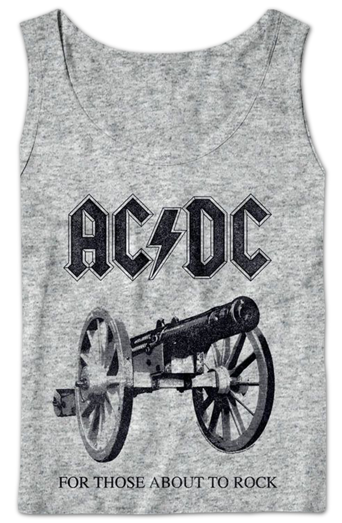 For Those About To Rock ACDC Tank Top