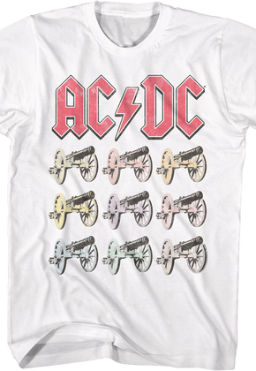 For Those About To Rock Cannons ACDC T-Shirt