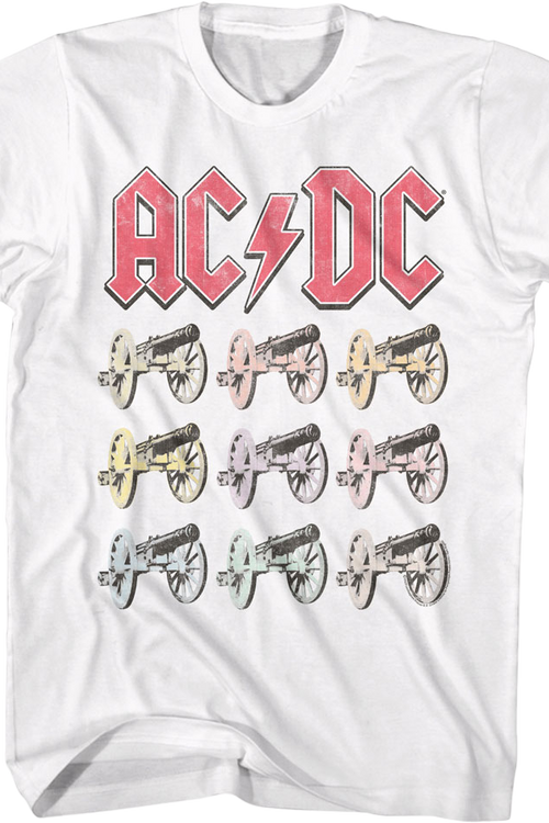 For Those About To Rock Cannons ACDC T-Shirtmain product image