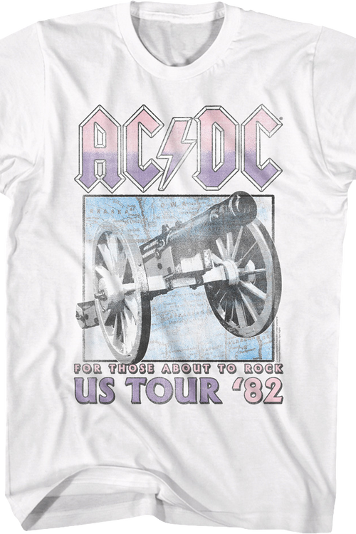 For Those About To Rock US Tour '82 ACDC Shirtmain product image