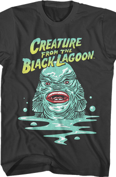 Terrifying Monster Creature From The Black Lagoon T-Shirt