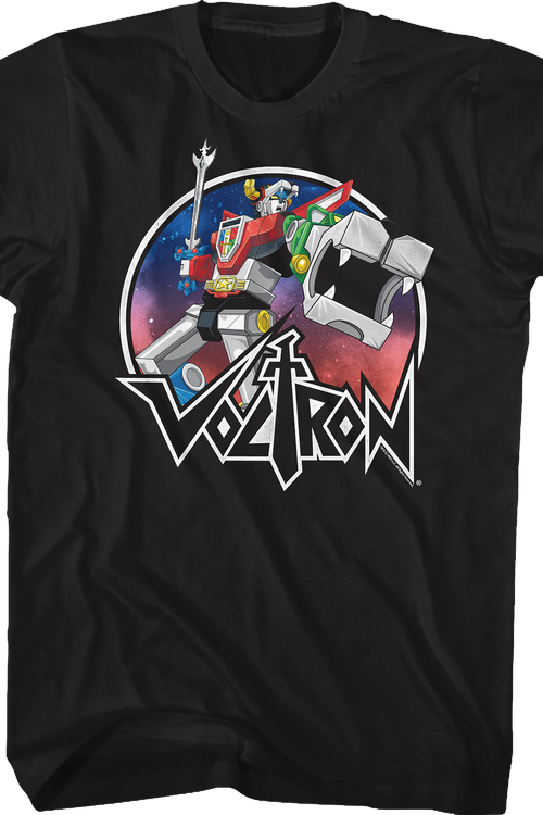 Formed Defender of the Universe Voltron T-Shirtmain product image