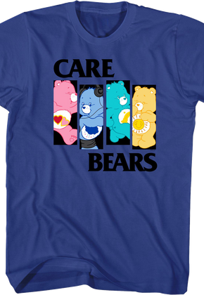 Four Friends Care Bears T-Shirt