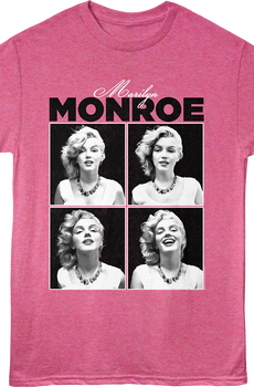 Four Photos Marilyn Monroe T-Shirt