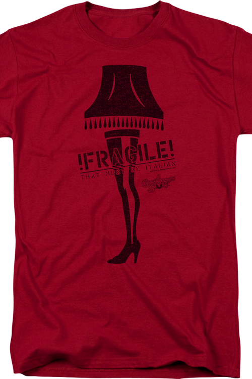 Fragile Leg Lamp Christmas Story T-Shirtmain product image