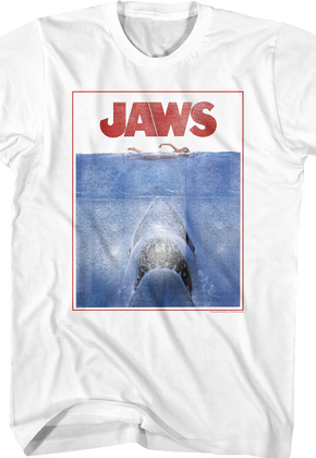 Framed Poster Jaws T-Shirt