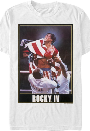 Framed Poster Rocky IV T-Shirt