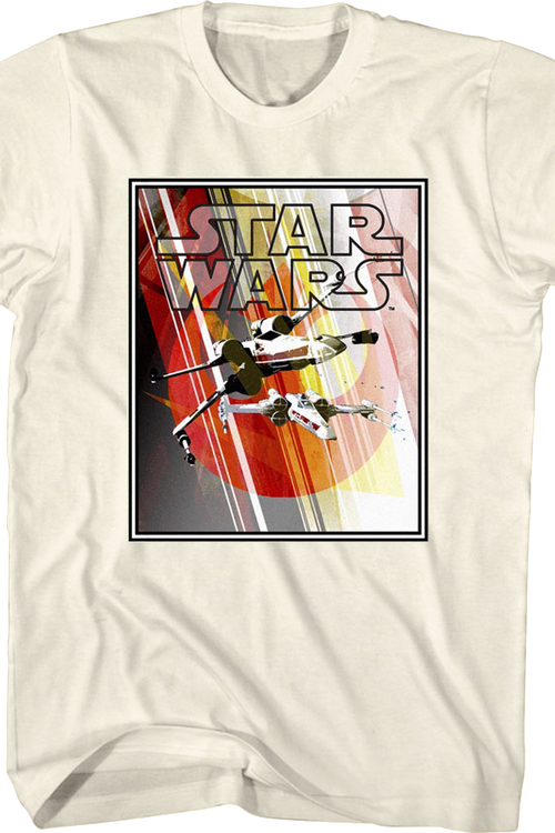 Framed X-Wing Starfighters Star Wars T-Shirtmain product image