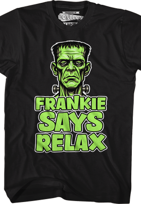 Frankenstein Frankie Says Relax T-Shirt