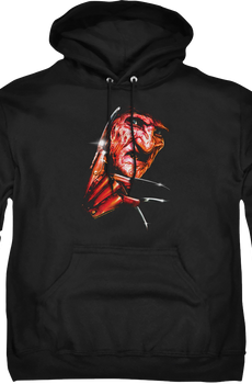 Freddy Close-Up Nightmare On Elm Street Hoodie