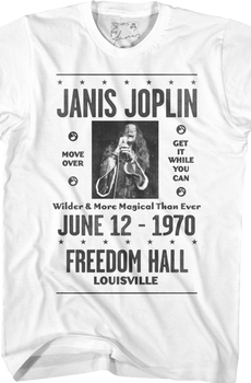 Freedom Hall Janis Joplin T-Shirt