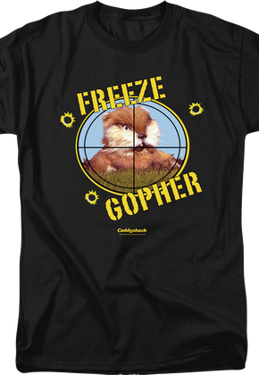 Freeze Gopher Caddyshack T-Shirt
