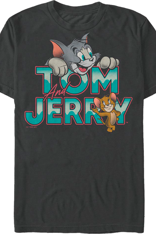 Classic Frenemies Tom And Jerry T-Shirtmain product image