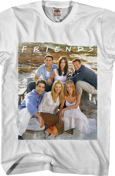 Friends Cast Beach T-Shirt