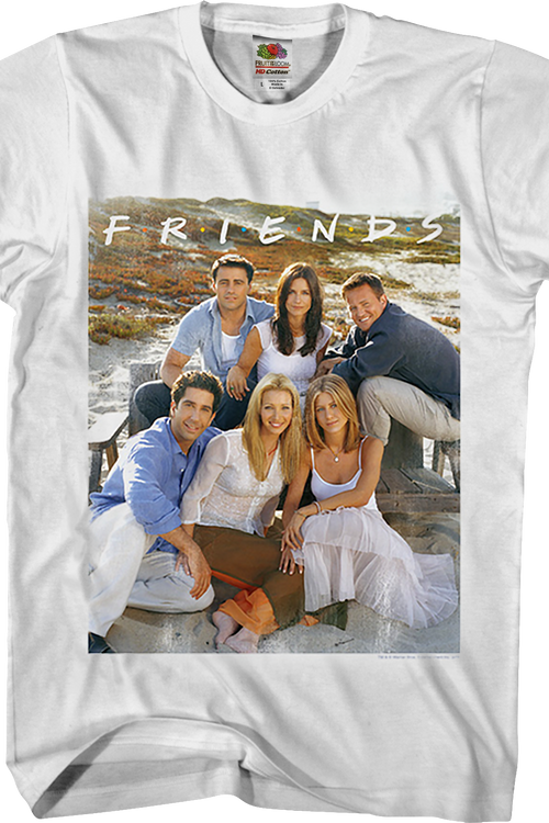Friends Cast Beach T-Shirtmain product image