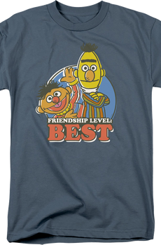 Friendship Level: Best Sesame Street T-Shirt