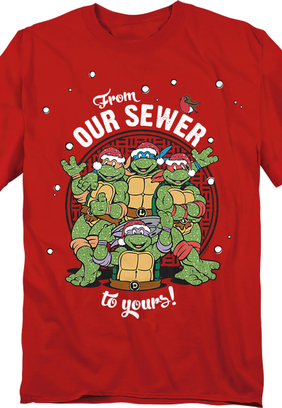 From Our Sewer To Yours Teenage Mutant Ninja Turtles T-Shirt