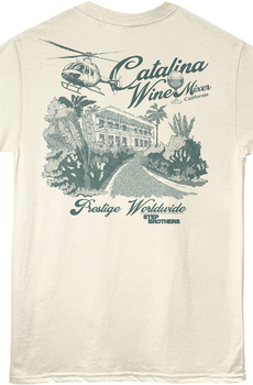 Front & Back Catalina Wine Mixer Step Brothers T-Shirt