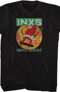 Front & Back Devil Inside INXS T-Shirt