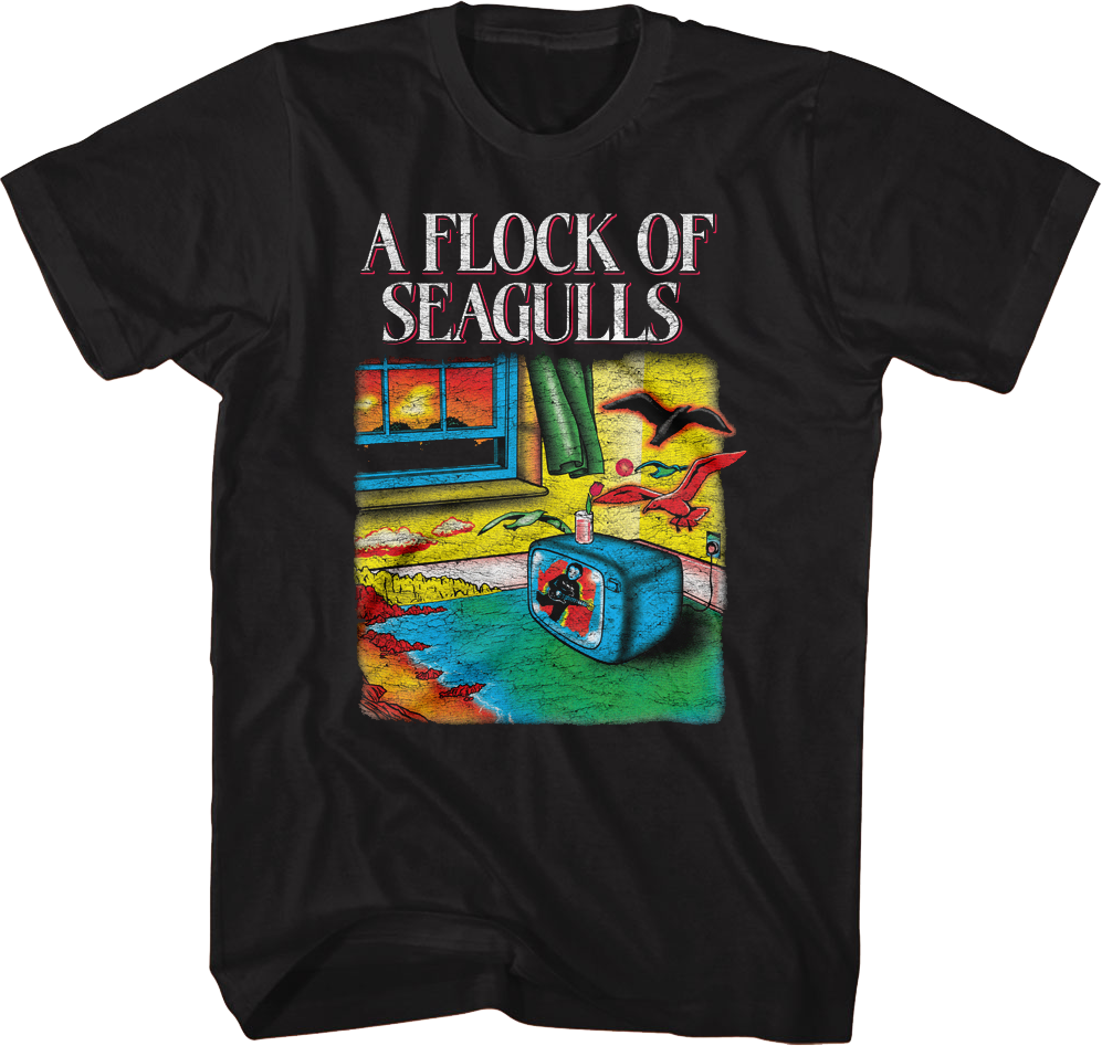 T-shirt with flock embroidery - Face The Crowd