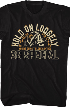 Front & Back Hold On Loosely 38 Special T-Shirt