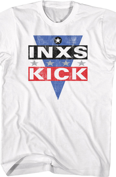 Front & Back Kick Off Tour INXS T-Shirt
