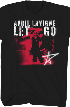 Front & Back Let Go Avril Lavigne T-Shirt