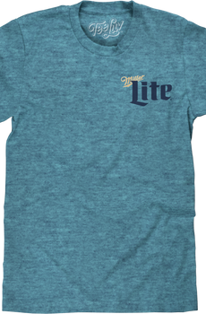 Front & Back Miller Lite T-Shirt