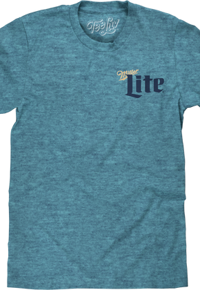 Front & Back Miller Lite T-Shirt