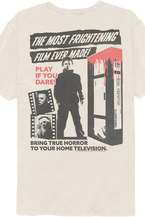 Front & Back True Horror Halloween Comfort Colors Brand T-Shirtmain product image