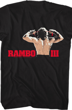 Front & Back Rambo III T-Shirt