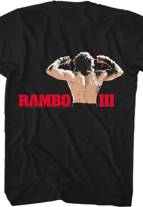 Front & Back Rambo III T-Shirt