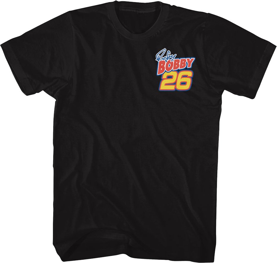 Talladega Nights Best There Is Black T-Shirt, image size:937x889