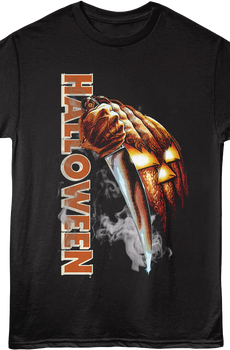 Front & Back The Night He Came Home Halloween T-Shirt